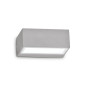 Preview: Ideal Lux TWIN Wandleuchte G9 dimmbar Grau IP44 326979
