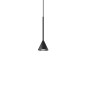 Preview: Ideal Lux ARCHIMEDE LED Pendelleuchte 4W ⌀90mm Schwarz warmweiss 328348