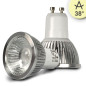 Preview: ISOLED GU10 LED Strahler 5,5W COB, 38°, warmweiß, dimmbar
