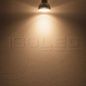 Preview: ISOLED GU10 LED Strahler 6W GLAS-COB, 70°, warmweiß, dimmbar