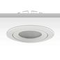 Preview: ISOLED LED Einbaustrahler, weiß, 8W SMD, 120°, rund, warmweiß, dimmbar