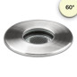 Preview: ISOLED LED Einbaustrahler, Edelstahl , 2W, 60°, IP67, 12V AC/DC, warmweiß