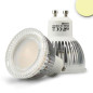 Preview: ISOLED GU10 LED Strahler 6W Glas diffuse, 120°, warmweiß