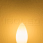 Preview: ISOLED E14 LED Kerze, 4W, milky, warmweiß, dimmbar