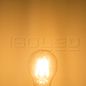 Preview: ISOLED E27 LED Birne, 5W, klar, warmweiß, dimmbar
