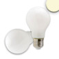 Preview: ISOLED E27 LED Birne, 8W, milky, warmweiß, dimmbar