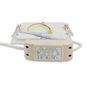 Preview: ISOLED LED Downlight, 9W, eckig, ultraflach, weiß, warmweiß, dimmbar
