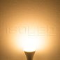Preview: ISOLED E27 LED Birne 15W G60, 240°, milky, warmweiß