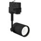 Preview: ISOLED 3-PH Schienen-Adapter für GU10-Spots, schwarz matt