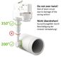 Preview: ISOLED 3-PH Schienen-Adapter für GU10-Spots, weiß