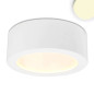 Preview: ISOLED LED Aufbauleuchte LUNA 12W, weiß, indirektes Licht, warmweiß