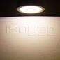 Preview: ISOLED LED Aufbauleuchte LUNA 12W, weiß, indirektes Licht, warmweiß
