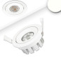 Preview: ISOLED LED Einbaustrahler, weiß, 15W, 45°, neutralweiß, dimmbar