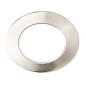 Preview: ISOLED Cover Aluminium rund chrom matt für Einbaustrahler Sys-90