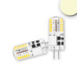 Preview: ISOLED G4 LED 48SMD, 2W, vergossen, warmweiß