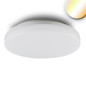 Preview: ISOLED LED Decken/Wandleuchte mit HF-Bewegungssensor 24W, weiß, IP54, ColorSwitch 3000/4000K