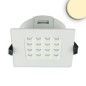 Preview: ISOLED LED Downlight Prism blendungsreduziert 10W, IP54, warmweiß, dimmbar