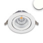 Preview: ISOLED LED Shop-Downlight Sphere, 35W, ausschwenkbar, weiß, neutralweiß