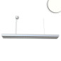 Preview: ISOLED LED Hängeleuchte Raster Up+Down, 30+30W, anreihbar, UGR<6, silber, 4000K, 1-10V dimmbar