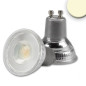 Preview: ISOLED GU10 LED Strahler 5W, 45°, prismatisch, warmweiß, dimmbar, CRI90