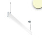 Preview: ISOLED LED Hängeleuchte Linear Up+Down 600, 25W, prismatisch, linear- u. 90° verbindbar, weiß, warmweiß