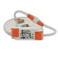 Preview: ISOLED LED Downlight Flex 8W, prismatisch, 120°, Lochausschnitt 50-100mm, warmweiß, dimmbar