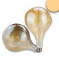 Preview: ISOLED E27 Vintage Line LED Dekobirne 165, 4W ultrawarmweiß, Glas amber, dimmbar