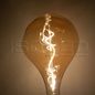 Preview: ISOLED E27 Vintage Line LED Dekobirne 165, 4W ultrawarmweiß, Glas amber, dimmbar
