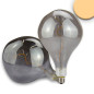Preview: ISOLED E27 Vintage Line LED Dekobirne 165, 4W ultrawarmweiß, Glas smoky, dimmbar