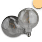 Preview: ISOLED E27 Vintage Line LED Dekobirne 125, 4W ultrawarmweiß, Glas smoky, dimmbar