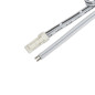 Preview: ISOLED MiniAMP Anschlussstecker male, 30cm, 2-polig, weiß, max. 3A