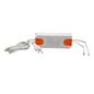 Preview: ISOLED LED Trafo MiniAMP 12V/DC, 0-50W, 120cm Kabel mit Flachstecker, sekundär 2 female Buchsen