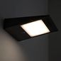 Preview: ISOLED LED SOLAR Wandleuchte mit HF-Bewegungs- u. Helligkeitssensor, 2W, IP54, warmweiß