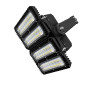 Preview: ISOLED LED Flutlicht 450W, 130x25° asymmetrisch, variabel, 1-10V dimmbar, neutralweiß, IP66