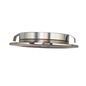 Preview: ISOLED LED Möbeleinbaustrahler MiniAMP silber, 4W, 60°, 12V DC warmweiß 3000K, dimmbar
