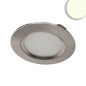 Preview: ISOLED LED Möbeleinbaustrahler MiniAMP silber, 3W, 120°, 24V DC weißdynamisch, dimmbar