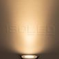 Preview: ISOLED LED Einbauleuchte Slim68 schwarz, rund, 9W, warmweiß, dimmbar