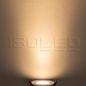 Preview: ISOLED LED Einbauleuchte Slim68 MiniAMP schwarz, rund, 8W, 24V DC, warmweiß, dimmbar