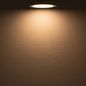 Preview: ISOLED LED Downlight, 18W, rund, ultraflach, silber, warmweiß