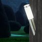 Preview: ISOLED Wandleuchte Edelstahl, IP44, warmweiß, inkl. E27 LED Leuchtmittel 9W