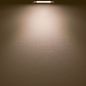 Preview: ISOLED LED Downlight, 9W, eckig, ultraflach, blendungsreduziert, schwarz, warmweiß, dimmbar CRI90