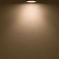 Preview: ISOLED LED Downlight, 12W, rund, ultraflach, blendungsreduziert, schwarz, warmweiß, dimmbar CRI90