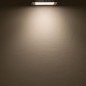 Preview: ISOLED LED Downlight, 15W, eckig, ultraflach, blendungsreduziert, weiß, warmweiß, dimmbar CRI90