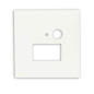 Preview: ISOLED Cover Aluminium eckig weiß, für Wandeinbauleuchte Sys-Wall68 mit PIR Sensor