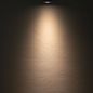 Preview: ISOLED LED Einbauleuchte MiniAMP Alu gebürstet, 3W, 12V DC, warmweiß, dimmbar, 100cm Kabel
