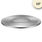 Preview: ISOLED LED Bodeneinbaustrahler, rund 55mm, Edelstahl, 12-24V, IP67, 3W, 10°, warmweiß