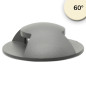 Preview: ISOLED LED Bodeneinbaustrahler, rund 2SIDE 60mm, schwarz, 12-24V, IP67, 3W, 60°, warmweiß
