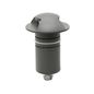 Preview: ISOLED LED Bodeneinbaustrahler, rund 2SIDE 60mm, schwarz, 12-24V, IP67, 3W, 60°, warmweiß