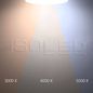 Preview: ISOLED LED Decken/Wandleuchte 18W, weiß, IP54, ColorSwitch 3000/4000/5000K