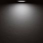 Preview: ISOLED LED Möbeleinbaustrahler MiniAMP ALU gebürstet, rund, 3W, 120°, 24V DC warmweiß 3000K, dimmbar